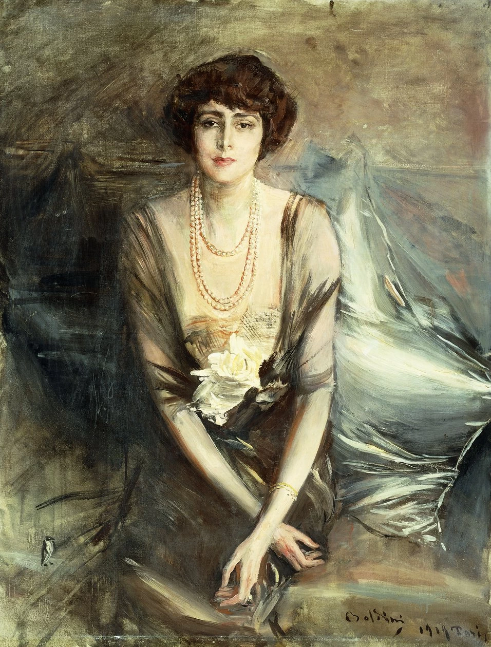 Ritratto di Mrs. George McFadden Seduta, 1919